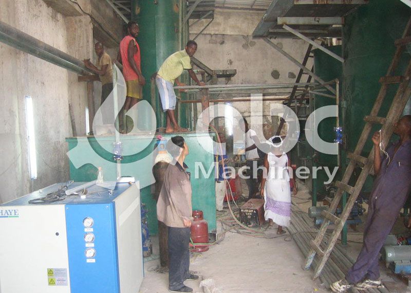 ABC Machinery engineer onsite instruction