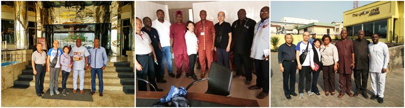 ABC Machinery visited Nigeria customers