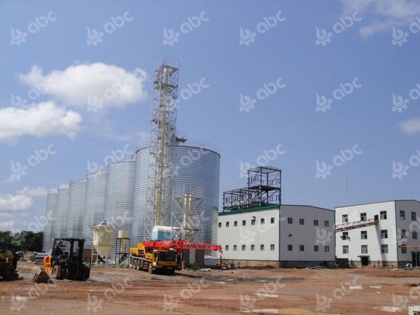100tpd soybean oil mill plant in zambia