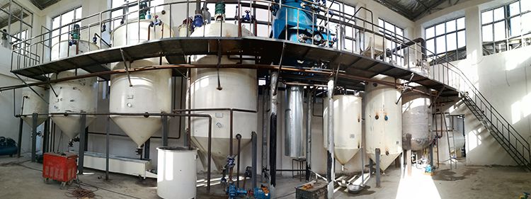 30tpd cotton seeds oil refinery and fractionation plant