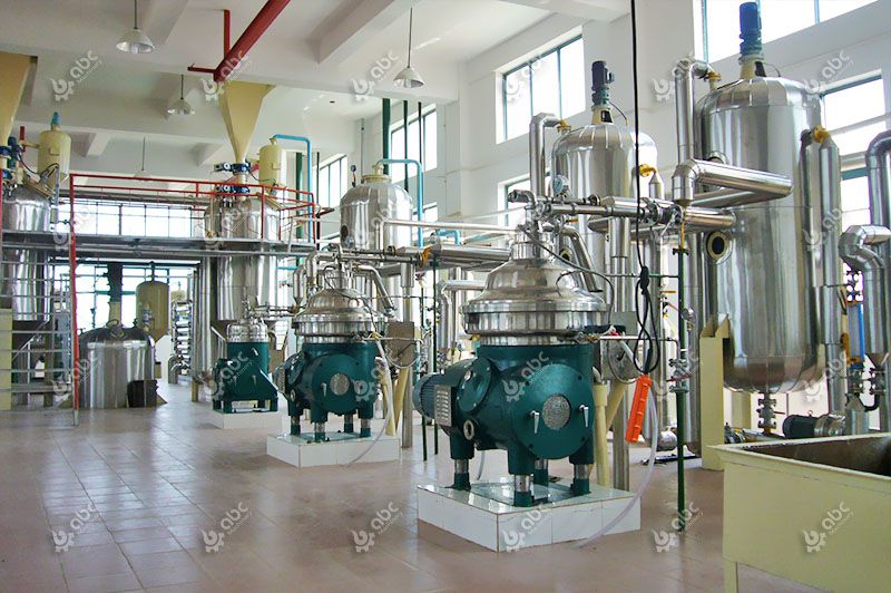 grande usine de raffinerie