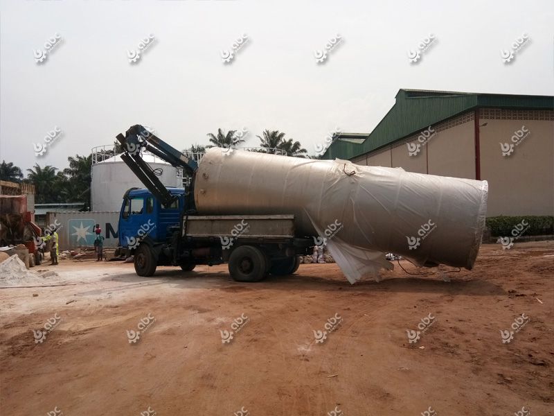 palm kernel oil refining pot