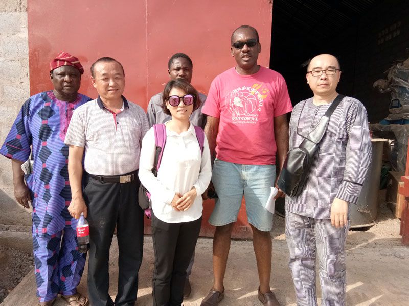 palm oil refinery plant client