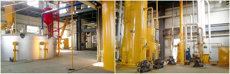 usine de fabrication d'huile de son de riz