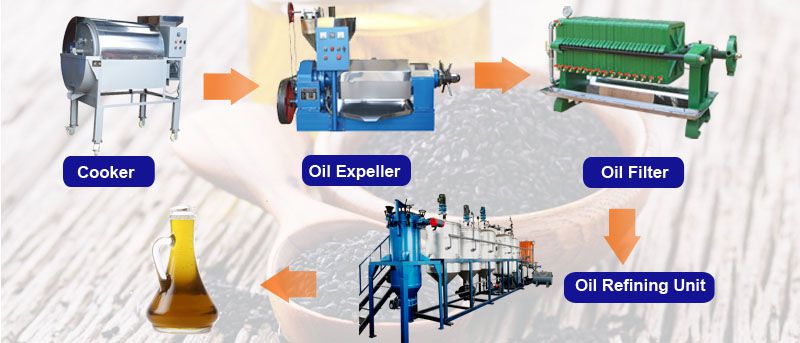 small black seed oil pressing plant