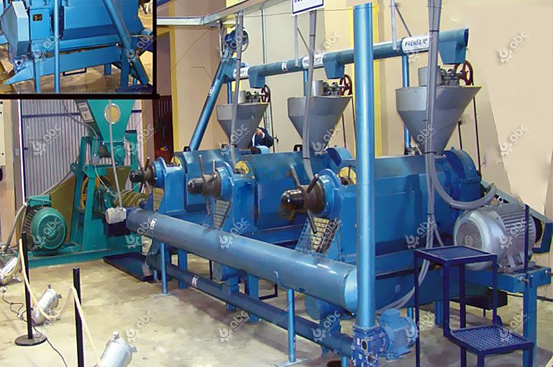 petites machines d'extraction d'huile de ricin