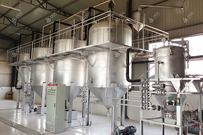 petites machines d'extraction d'huile de ricin