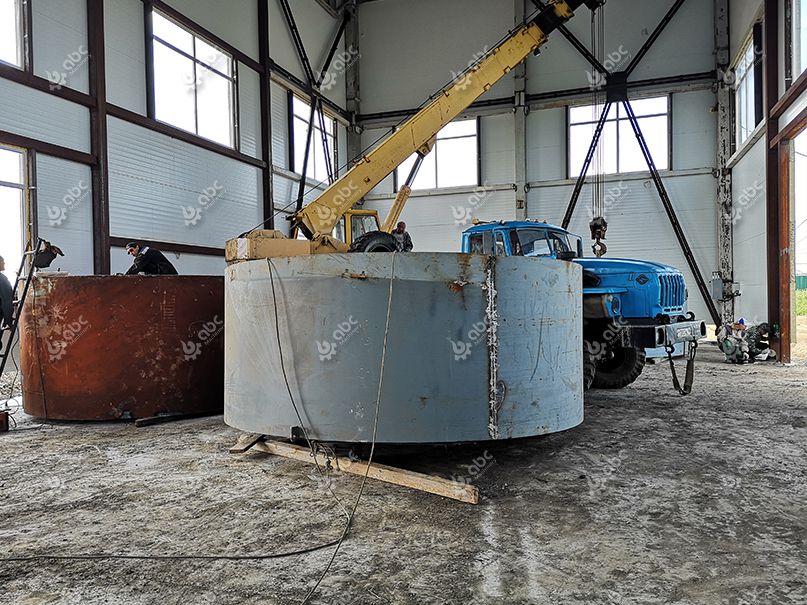 solvent oil extraction machine installation