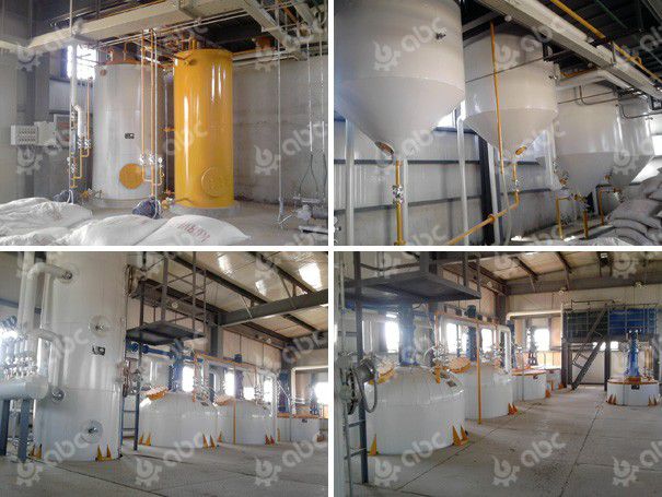 soybean oil refining workshop